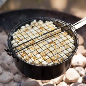 Popcorn-Pfanne für Grill und Lagerf