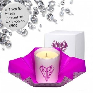 Popup Diamant Duftkerze - Feige