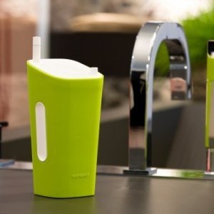 Portables Radio CuboGo grün/weiß