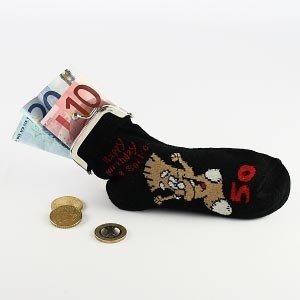 Portemonnaie *Sparstrumpf 50*