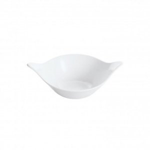Portionsschale Leaf solid weiß