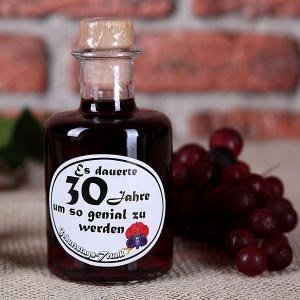 Portugieser Rotwein in Apothekerflasche 