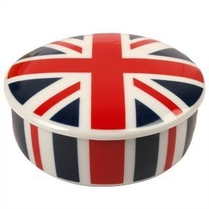 Porzellandose "Union Jack"