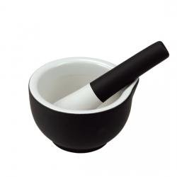 Porzellanmörser Steady black M