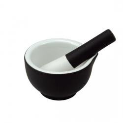 Porzellanmörser Steady black S