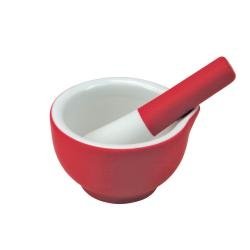 Porzellanmörser Steady rot S