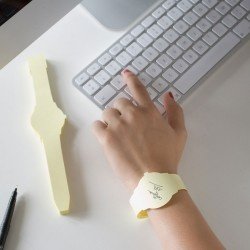 Post-It Armbanduhr