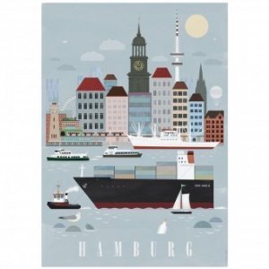 Poster Hamburg