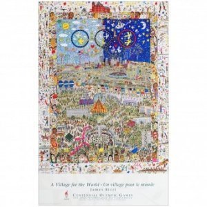 Poster James Rizzi – A Village For The W