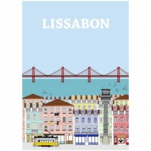 Poster Lissabon