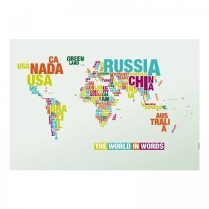 Poster Typomap helle Variante 