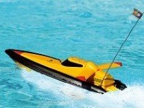 Power-Rennboot funkferngesteuert (3,5 Meter pro Sekunde!)