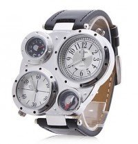 PREMIUM Commander Watch Armbanduhr - Sil