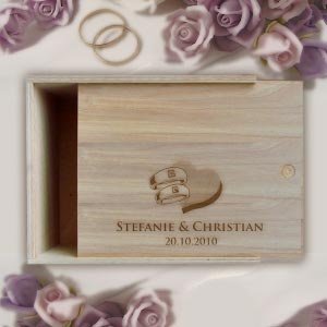 Präsentbox als Verpackung zur Hochzeit m