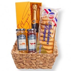 Präsentkorb Champagner-Frühstück