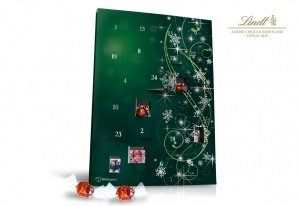 Premium Adventskalender mit Lindor-Kugel