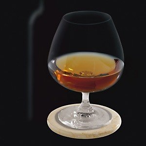 Premium Untersetzer aus Marmor, 6er Set