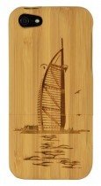 Premium iPhone 5 Wood Case Dubai Edition