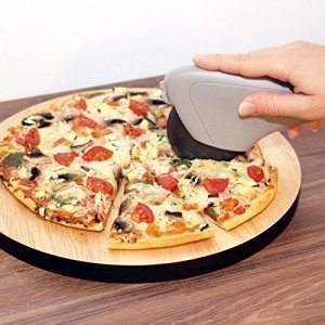 Premium keramik Pizzaschneider | Super scharfer, einfach zu reinigender & ergonomischer Pizzaroller 