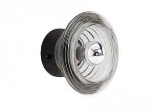 Pressed Glass Bowl Wandleuchte