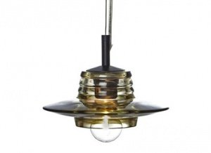 Pressed Glass Lens Hängeleuchte