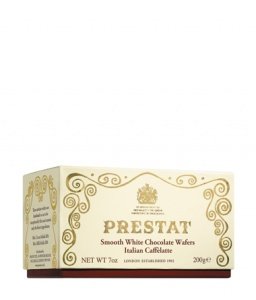 Prestat Schokoladenplättchen, weiße Scho