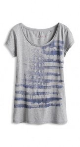 Print-Shirt aus Baumwolle