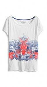 Print-Shirt aus Organic Cotton