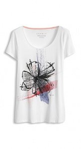 Print-Shirt aus Organic Cotton