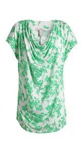 Print-Shirt aus Viskose