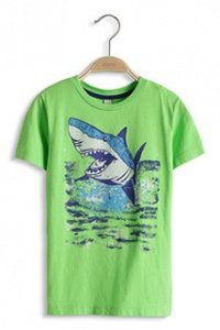 Print T-Shirt aus Baumwoll-Jersey