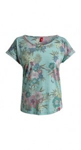 Print T-Shirt im Boxy-Cut