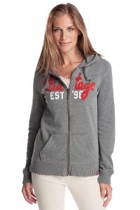 Print-Zipp-Sweatjacke