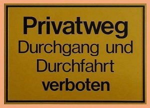 Privatweg