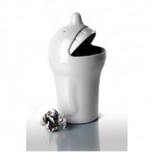 Propaganda Mr.P Be Happy Abfalleimer wei