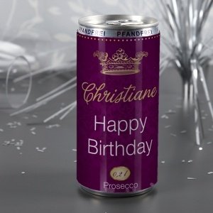 Prosecco in der Dose *Happy Birthday* mi