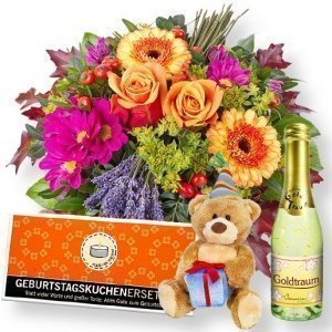 Provence und Geschenk-Set Happy Birthday