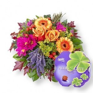 Provence und Milka Pralinen