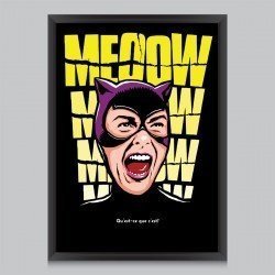 Psycho Cat Poster by Butcher Billy