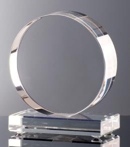 Puck aus Kristallglas