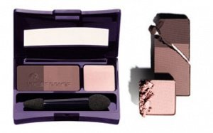 Puder-Lidschatten Trio matt - Bois de ro