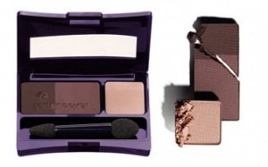 Puder-Lidschatten Trio matt - Prune Rosé