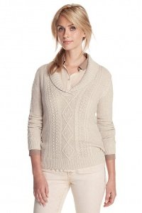 Pulli aus Viskose-Mix