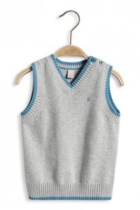 Pullunder aus weichem Baumwollstrick