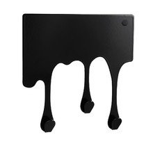 Pulpo - Drop XS Haken, tiefschwarz (RAL 