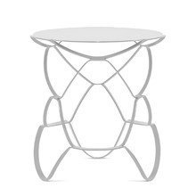 Pulpo - LOLL Beistelltisch L, weiß