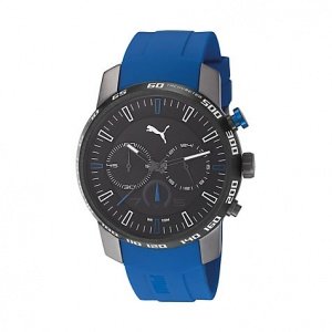 Puma Herrenuhr Essence Chrono Black Blue