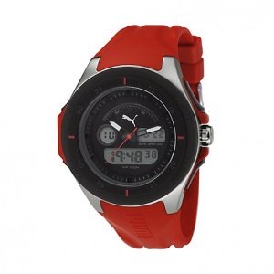 Puma Herrenuhr Fuel Red PU911021002