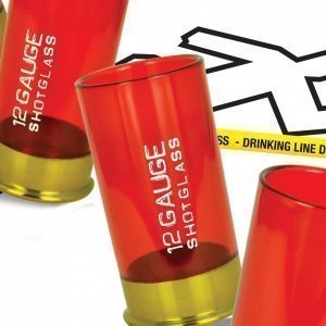 Pumpgun Schnapsgläser 12 Gauge 4-er