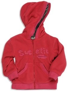 Pumpkin Patch Fleece Kaputzen Jacke Pink